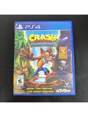 Playstation PS4 CRASH BANDICOOT N-SANE TRILOGY